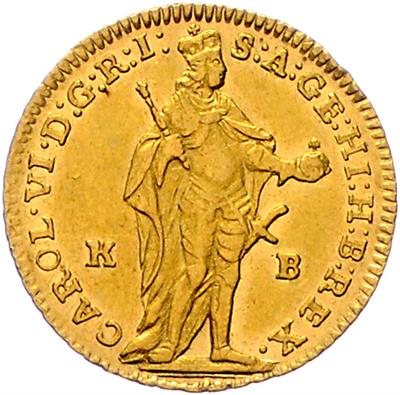 Karl VI. GOLD - Coins, medals and paper money