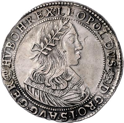 Leopold I. - Coins, medals and paper money