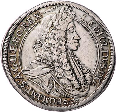 Leopold I. - Coins, medals and paper money