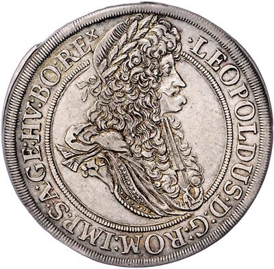 Leopold I. - Coins, medals and paper money