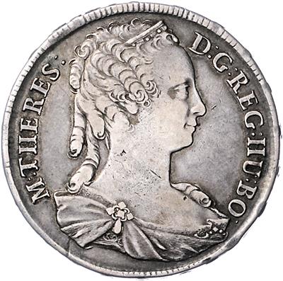 Maria Theresia - Coins, medals and paper money