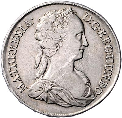 Maria Theresia - Coins, medals and paper money