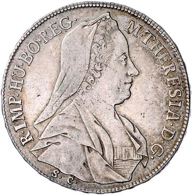 Maria Theresia - Münzen, Medaillen und Papiergeld