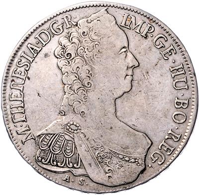 Maria Theresia - Coins, medals and paper money