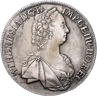 Maria Theresia - Coins, medals and paper money