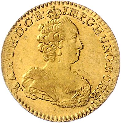 Maria Theresia GOLD - Coins, medals and paper money