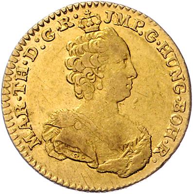 Maria Theresia GOLD - Mince, medaile a papírové peníze