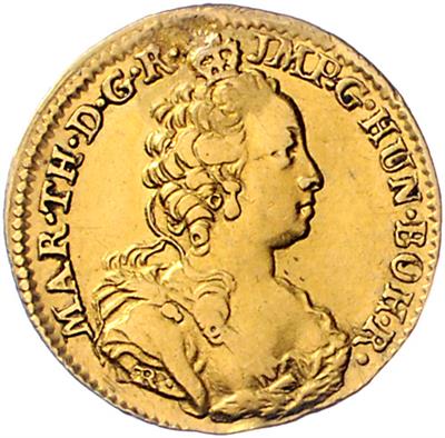 Maria Theresia GOLD - Coins, medals and paper money