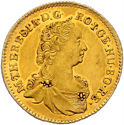 Maria Theresia GOLD - Mince, medaile a papírové peníze