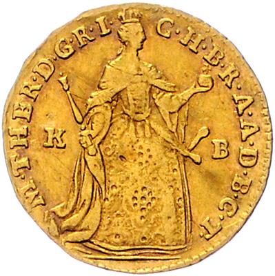 Maria Theresia GOLD - Münzen, Medaillen und Papiergeld