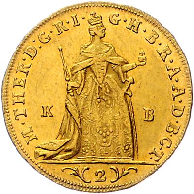 Maria Theresia GOLD - Mince, medaile a papírové peníze