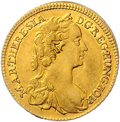 Maria Theresia GOLD - Mince, medaile a papírové peníze