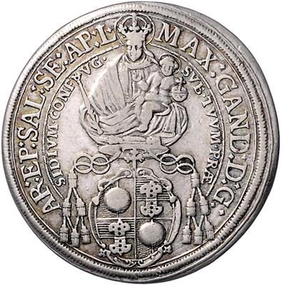 Max Gandolph v. Küenburg - Coins, medals and paper money