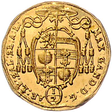 Max Gandolph v. Küenburg, GOLD - Mince, medaile a papírové peníze