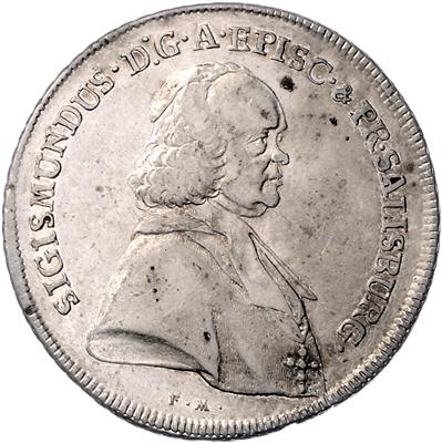 Sigismund III. v. Schrattenbach - Coins, medals and paper money