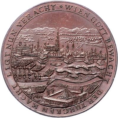 Türkenkriege, Belagerung und Entsatz von Wien 1683 - Coins, medals and paper money