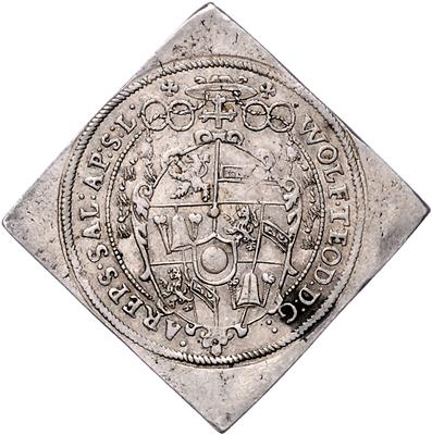 Wolf Dietrich v. Raitenau - Mince, medaile a papírové peníze