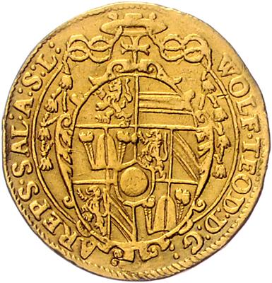 Wolf Dietrich v. Raitenau GOLD - Münzen, Medaillen und Papiergeld