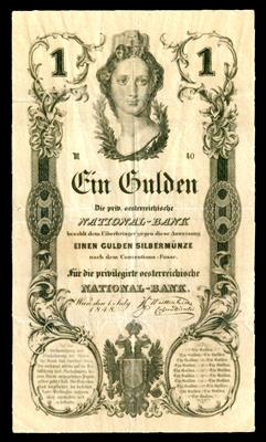 1 Gulden 1848 - Münzen, Medaillen und Papiergeld