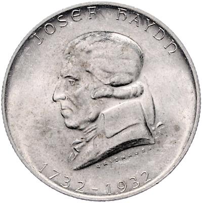 1. Republik und Ständestaat - Mince, medaile a papírové peníze
