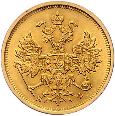 Alexander II. 1855-1881 GOLD - Coins, medals and paper money