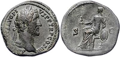 Antoninus Pius 138-161 - Münzen, Medaillen und Papiergeld