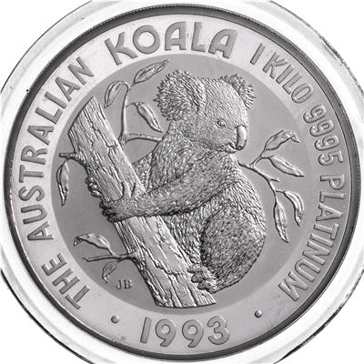Australien, PLATIN - Mince, medaile a papírové peníze