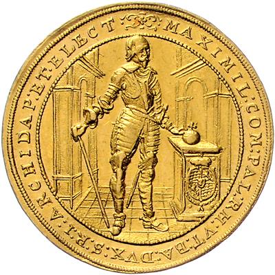 Bayern, Maximilian I. 1598-1651 GOLD - Mince, medaile a papírové peníze
