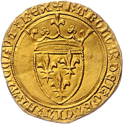 Charles VI. 1380-1422 GOLD - Mince, medaile a papírové peníze