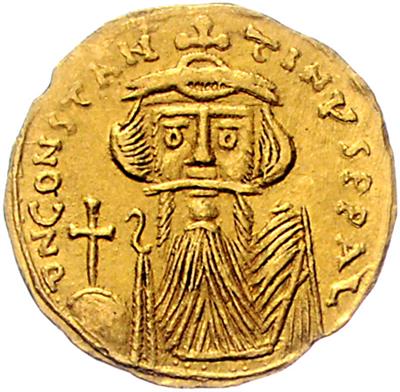 Constans II. 641-668 GOLD - Monete, medaglie e cartamoneta