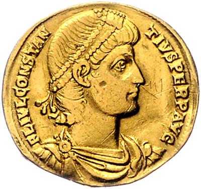 Constantius II. 337-361 GOLD - Mince, medaile a papírové peníze