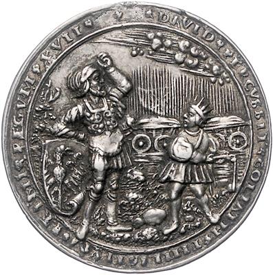 David und Goliath/ David und Jonathan - Monete, medaglie e cartamoneta