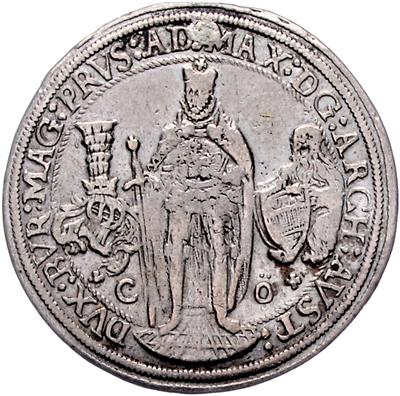 Eh. Maximilian als Hochmeister des Deutschen Ritterordens - Coins, medals and paper money