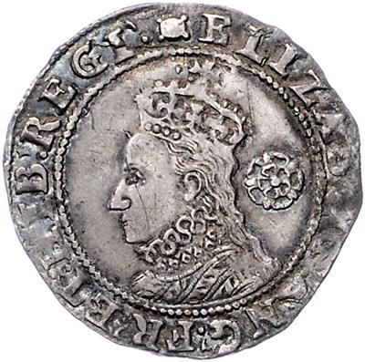 Elisabeth I. 1558-1603 - Coins, medals and paper money