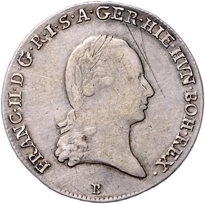Franz II. - Coins, medals and paper money
