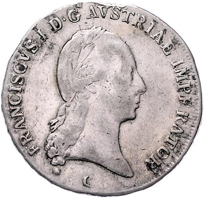 Franz II/I. - Mince, medaile a papírové peníze