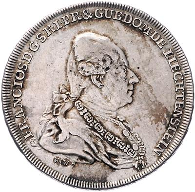 Franz Josef 1772-1781 - Münzen, Medaillen und Papiergeld