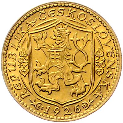 GOLD - Coins, medals and paper money