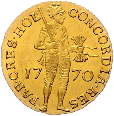 Holland GOLD - Coins, medals and paper money