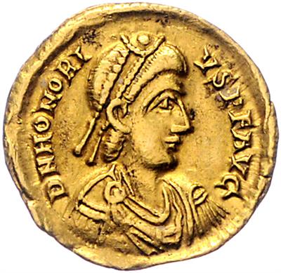 Honorius 395-423 GOLD - Mince, medaile a papírové peníze