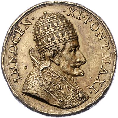 Innozenz XI. 1676-1689 - Mince, medaile a papírové peníze