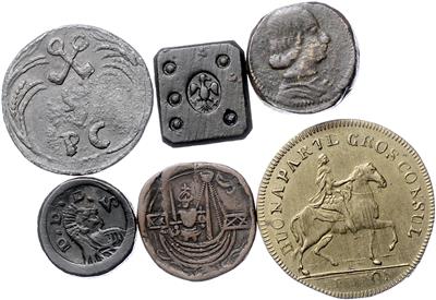 Jetons/Token/Münzgewichte - Mince, medaile a papírové peníze