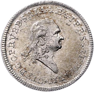 Kurfürst Karl Theodor 1777-1799 - Münzen, Medaillen und Papiergeld