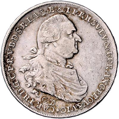 Kurfürst Karl Theodor 1777-1799 - Mince, medaile a papírové peníze