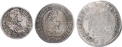 Leopold I. - Monete, medaglie e cartamoneta