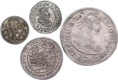 Leopold I. - Coins, medals and paper money