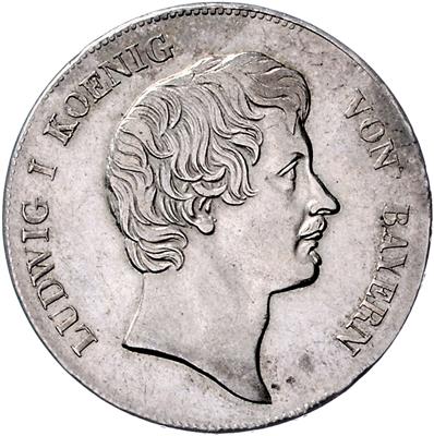 Ludwig I. 1825-1848 - Münzen, Medaillen und Papiergeld