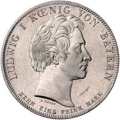 Ludwig I. 1825-1848 - Mince, medaile a papírové peníze