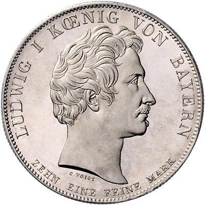 Ludwig I. 1825-1848 - Mince, medaile a papírové peníze