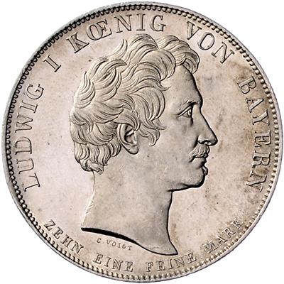 Ludwig I. 1825-1848 - Mince, medaile a papírové peníze